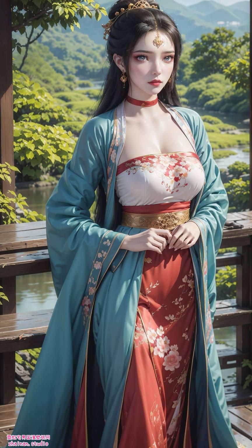 仙逆墨云两季4k高清ai绘画国漫女主免费壁纸包iphone炫彩壁纸