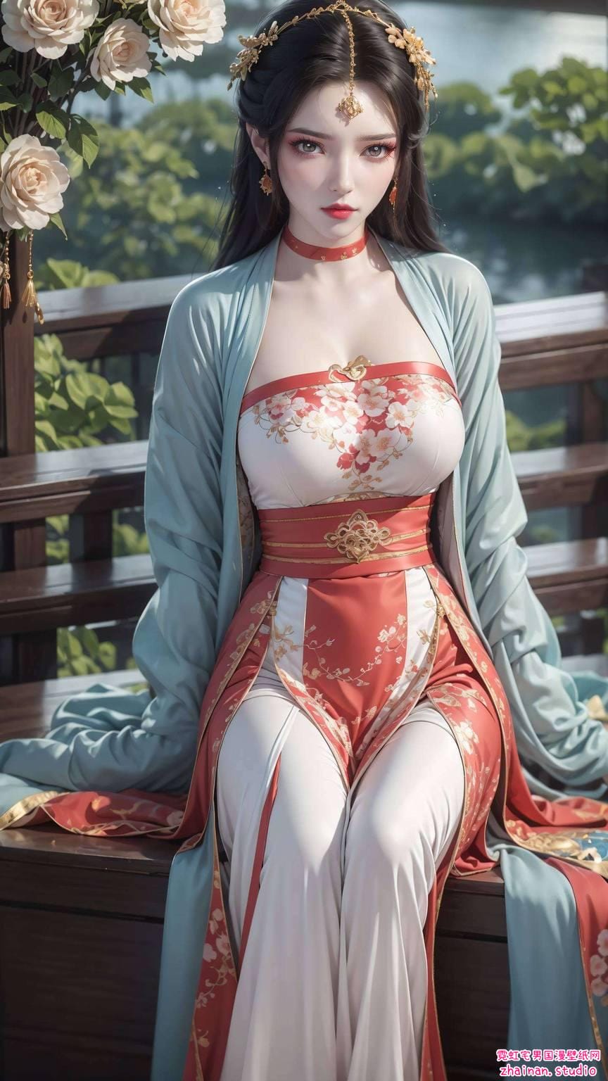 仙逆墨云两季4k高清ai绘画国漫女主免费壁纸包iphone炫彩壁纸