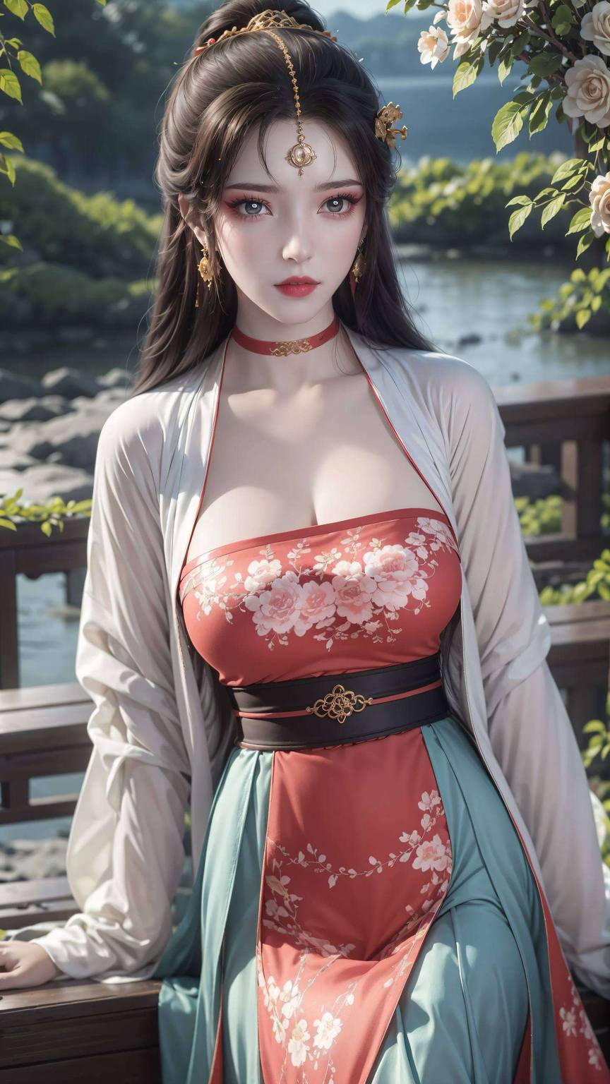 仙逆墨云两季4k高清ai绘画国漫女主免费壁纸包iphone炫彩壁纸