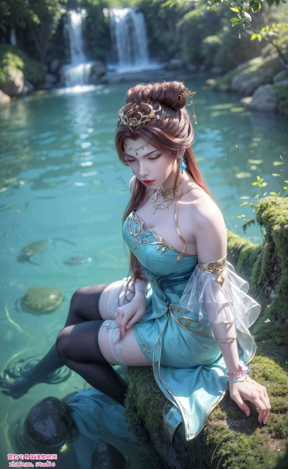 苏灵韵高清全屏壁纸图片ai国漫免费壁纸包ipad墙纸-皮皮兔动漫