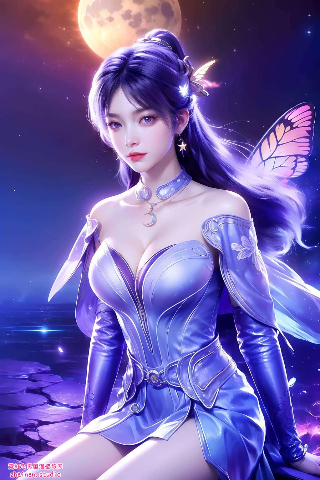 遮天姬紫月卡通壁纸精选集