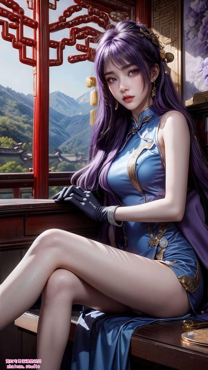 遮天姬紫月卡通壁纸精选集