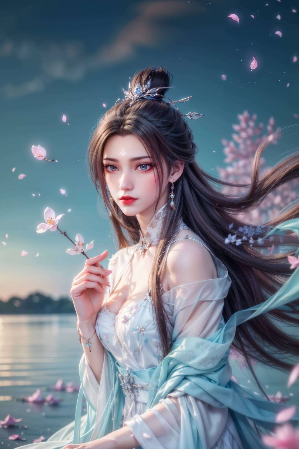 k高清ai绘画国漫女主陆雪琪免费壁纸合集手机1920×1080壁纸-皮皮兔动漫