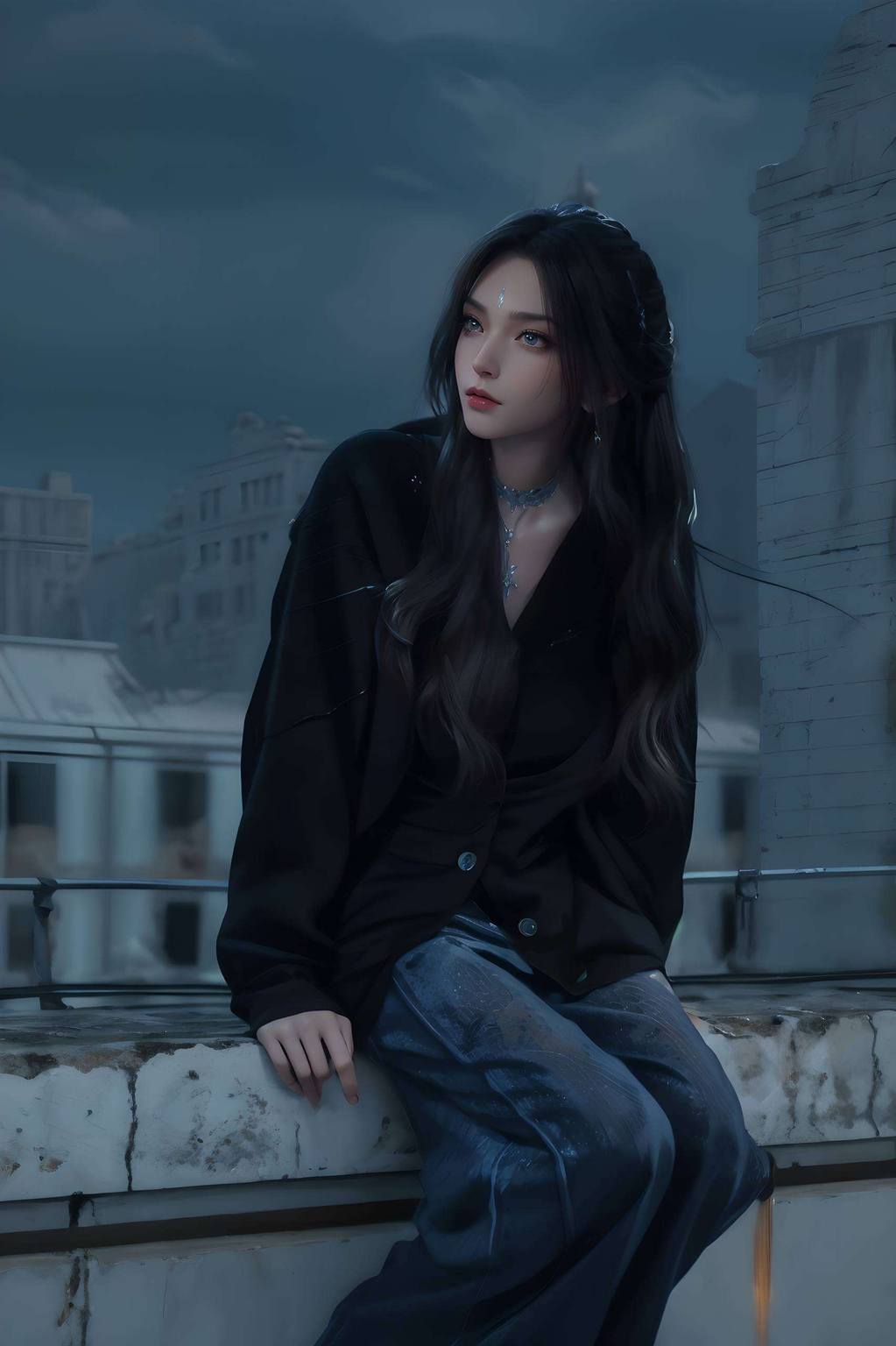 k高清ai绘画国漫女主陆雪琪免费壁纸合集手机1920×1080壁纸