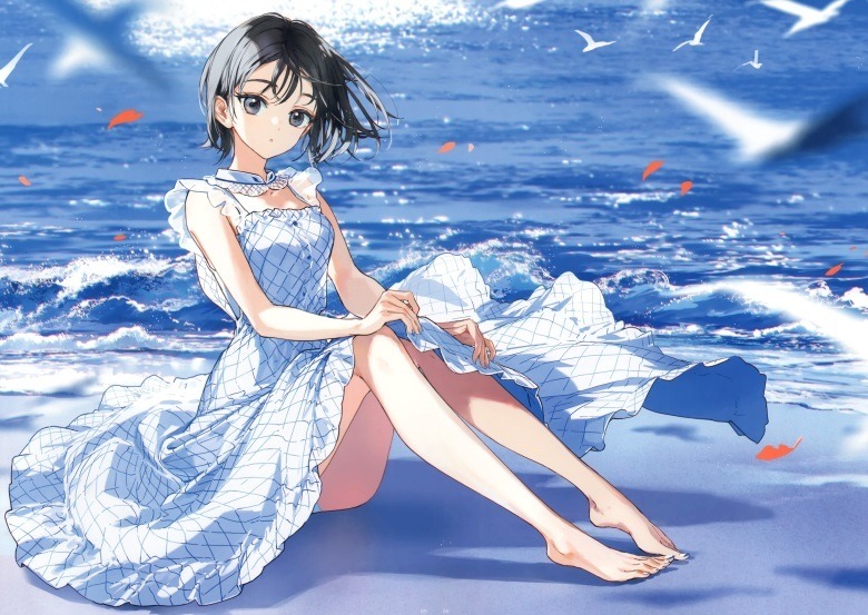 (C104) [atelier Tiv artworks (Tiv)] 青と白 (よろず)