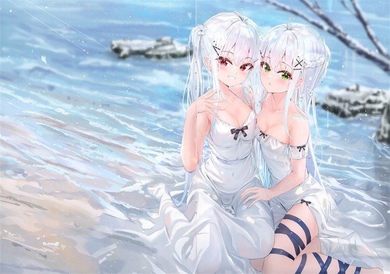 (C101) [柑橘少女 (なきょ)] WHITE×TWINS (オリジナル)