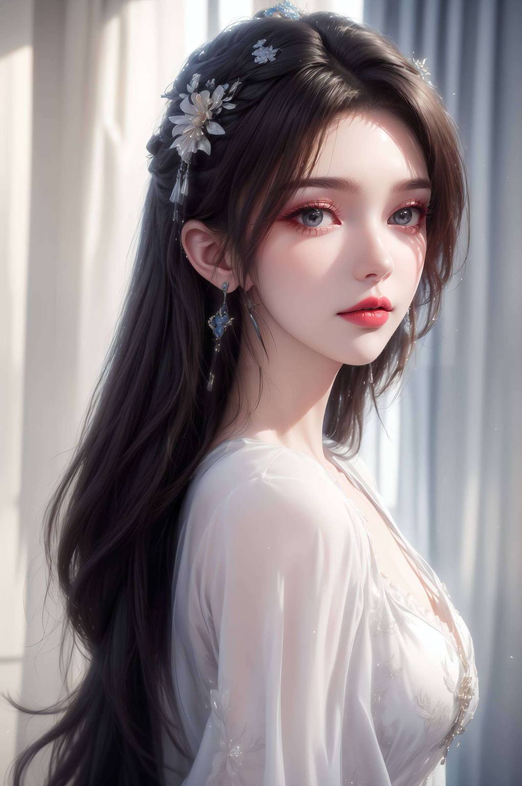 李慕婉高清壁纸图片结婚照：ai国漫护眼壁纸pc最美壁纸-皮皮兔动漫