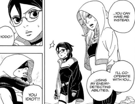 《博人传》漫画最新话：佐良娜发动万花筒写轮眼 ​​​