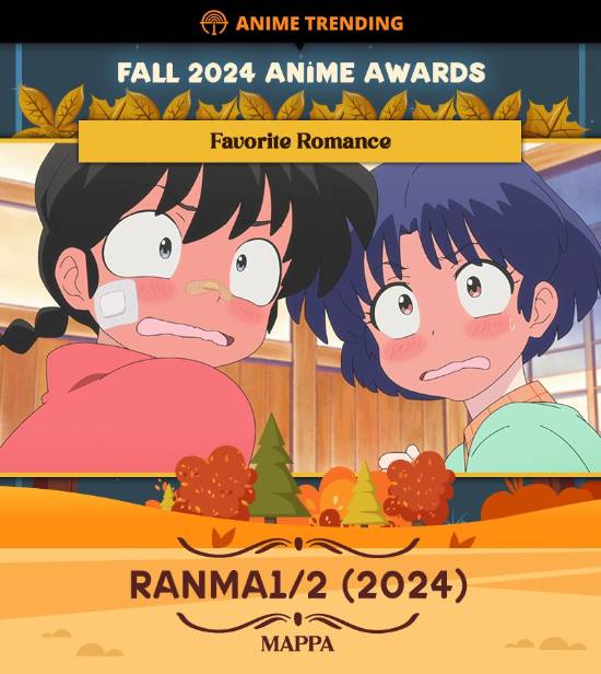 Anime Trending 2024秋季奖动画榜 《当哒当》屠榜