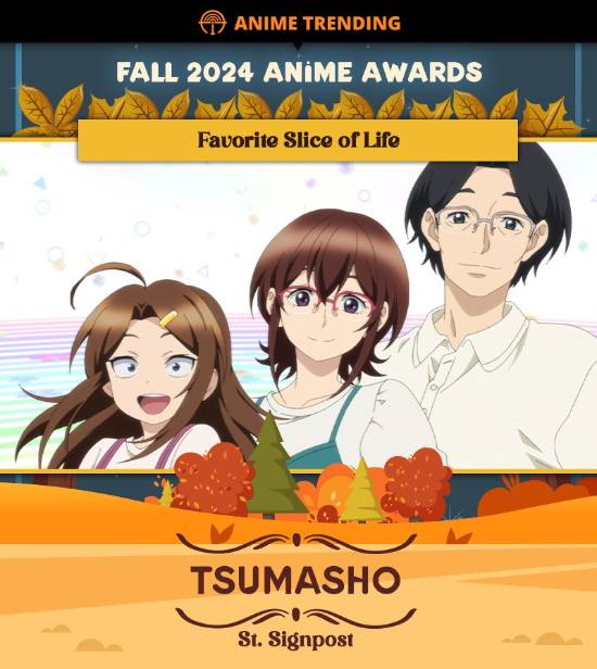 Anime Trending 2024秋季奖动画榜 《当哒当》屠榜