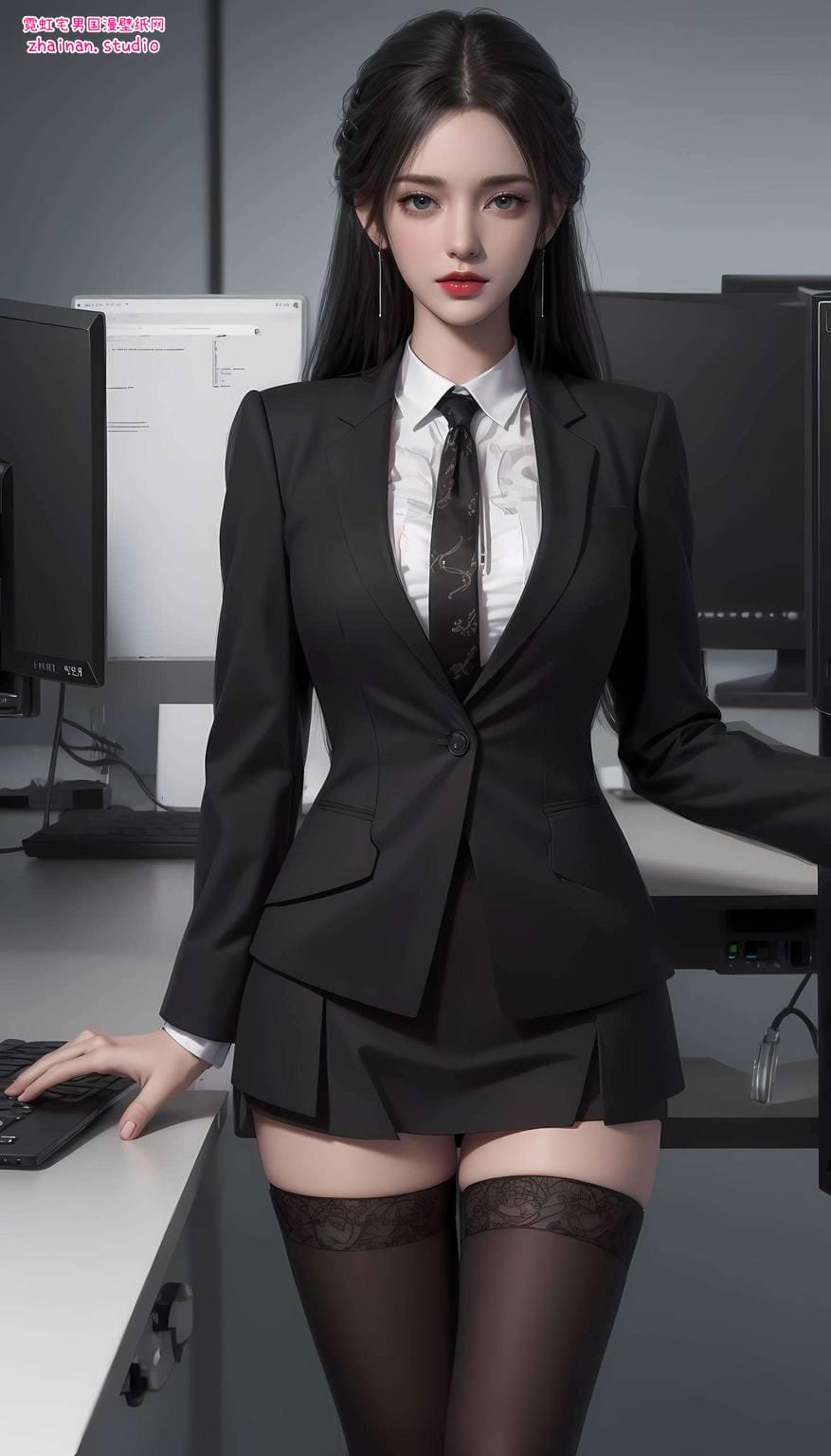 月婵清漪高清壁纸动态：ai绘画角色笑容素材动漫壁纸安卓艺术壁纸