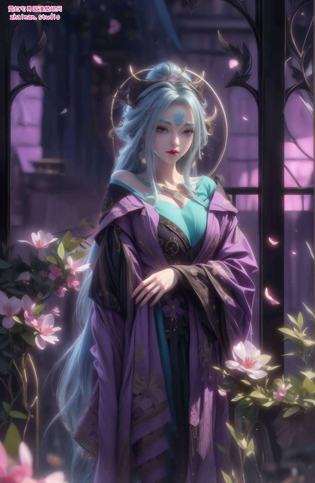 静态动漫壁纸苹果背景图片：奉眠预告