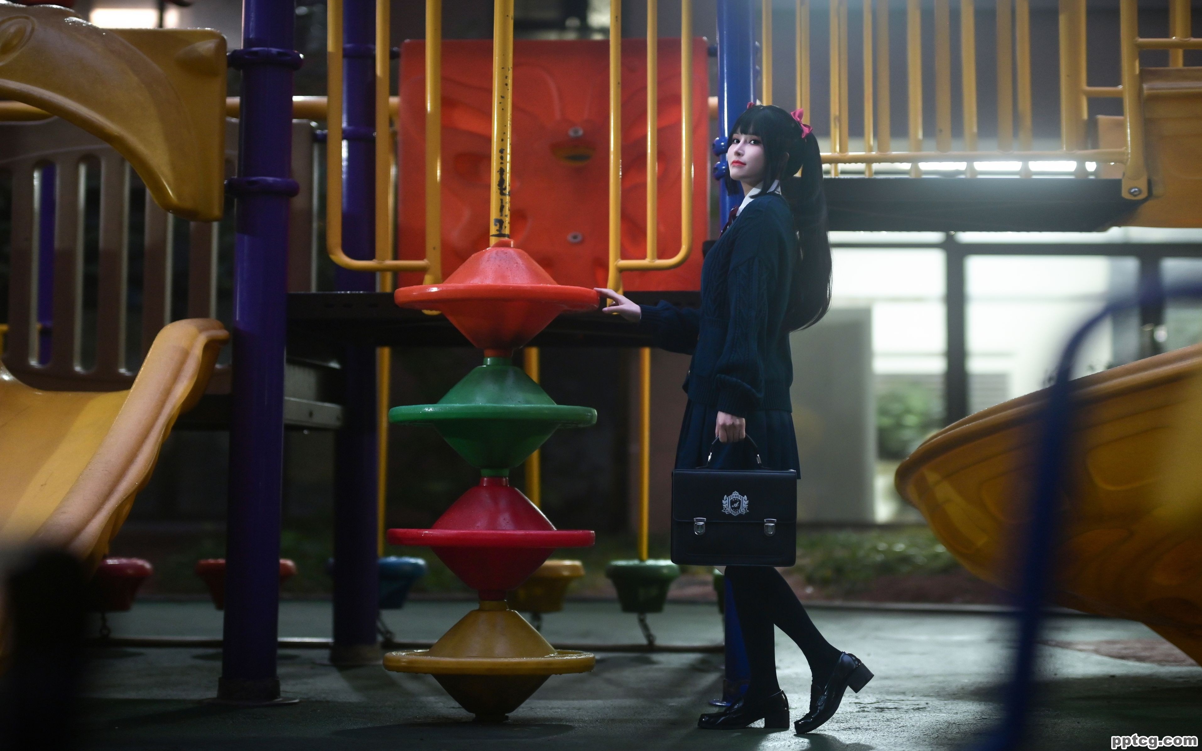 鹿八岁 少女的悸动XJK双马尾