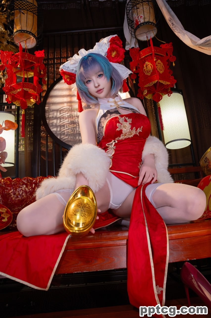 清水由乃  柴郡  新春  旗袍