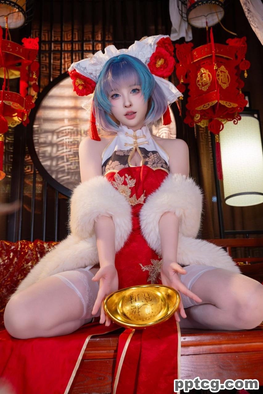清水由乃  柴郡  新春  旗袍