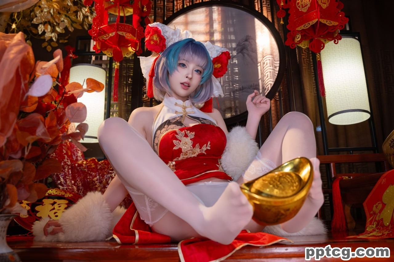清水由乃  柴郡  新春  旗袍