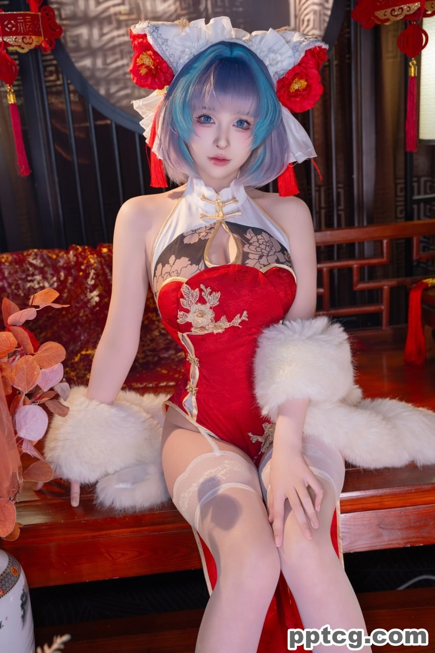 清水由乃  柴郡  新春  旗袍