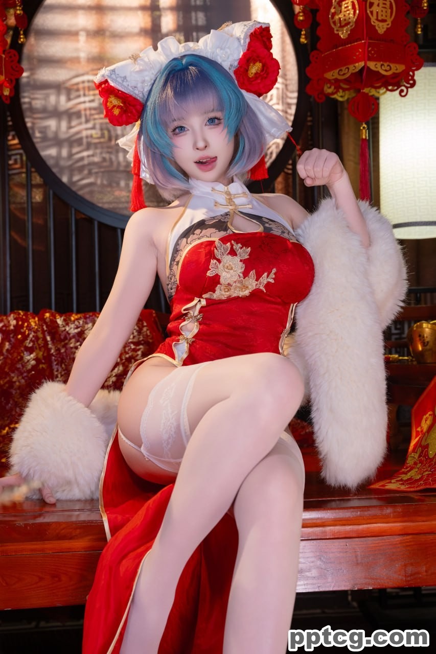 清水由乃  柴郡  新春  旗袍