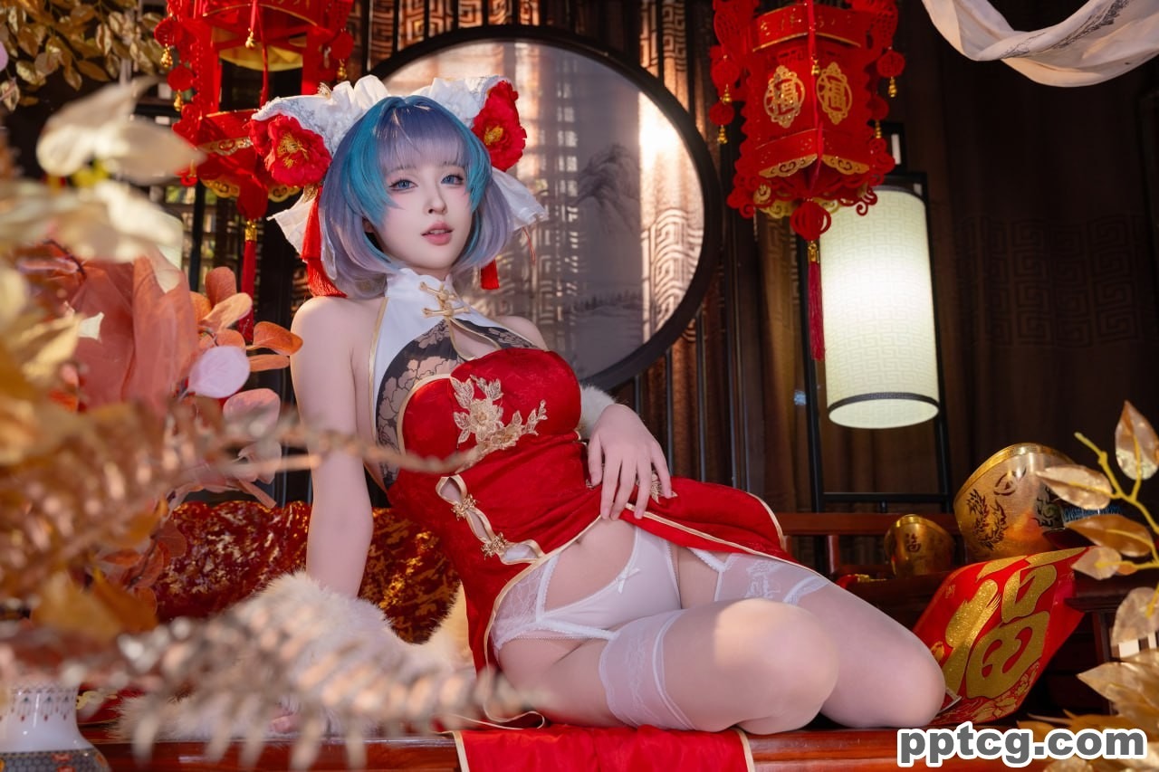 清水由乃  柴郡  新春  旗袍