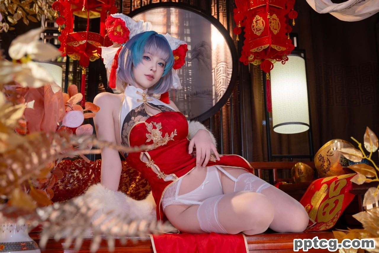 清水由乃  柴郡  新春  旗袍