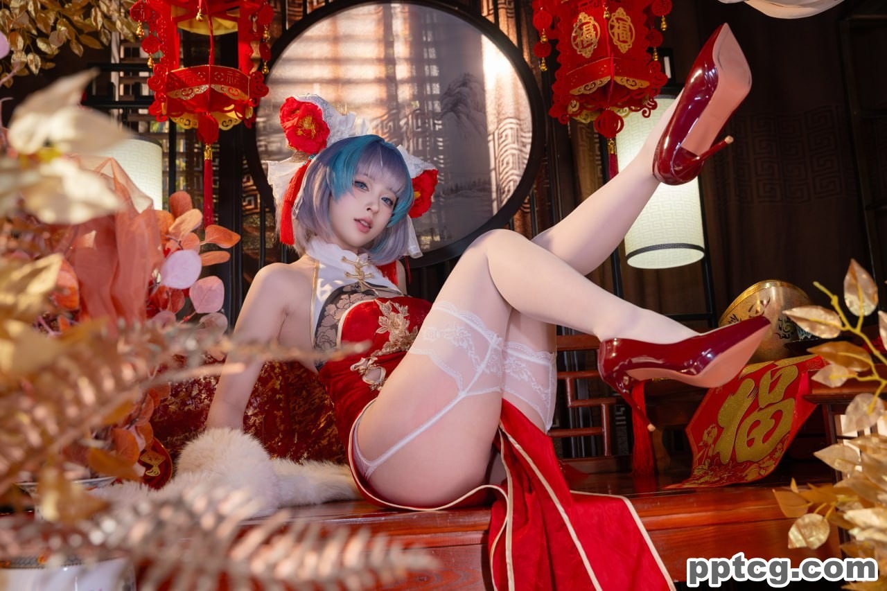 清水由乃  柴郡  新春  旗袍