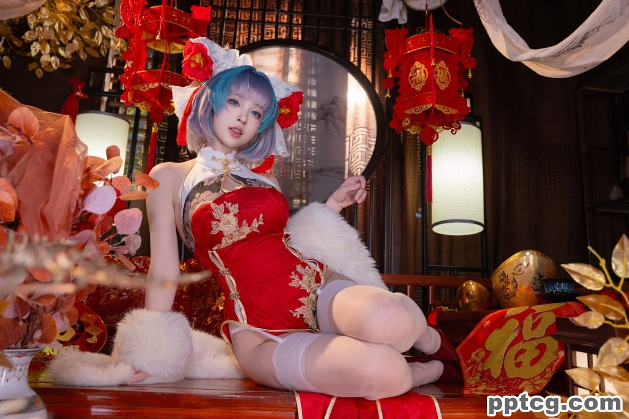 清水由乃  柴郡  新春  旗袍