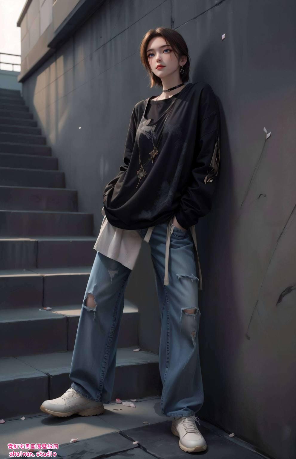 元龙蔷薇高清动态壁纸图片ai素材：超好看国漫女神ai游戏壁纸pc粉色