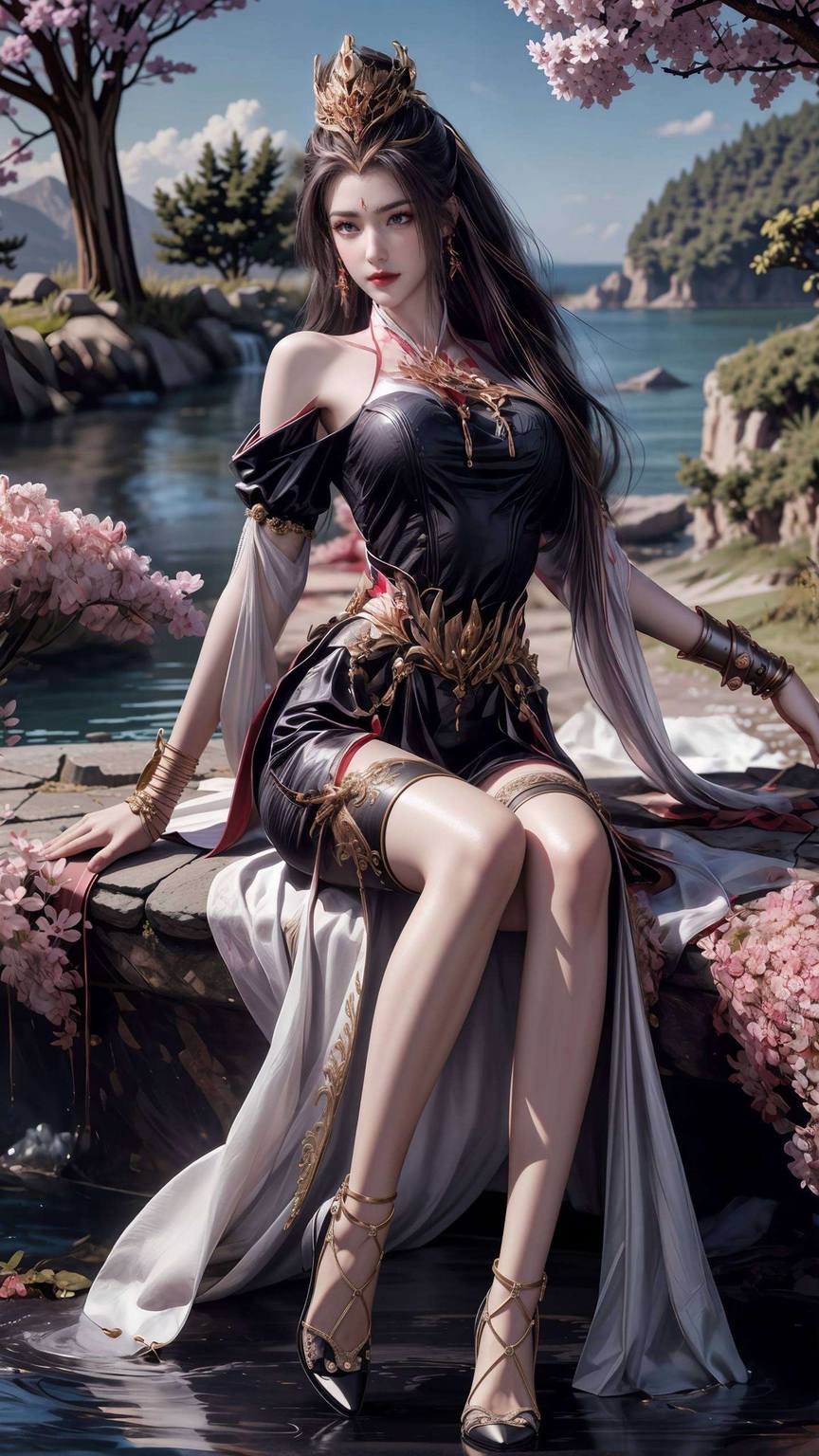 酒玖师叔唯美国漫女生AI壁纸护眼苹果古香古色