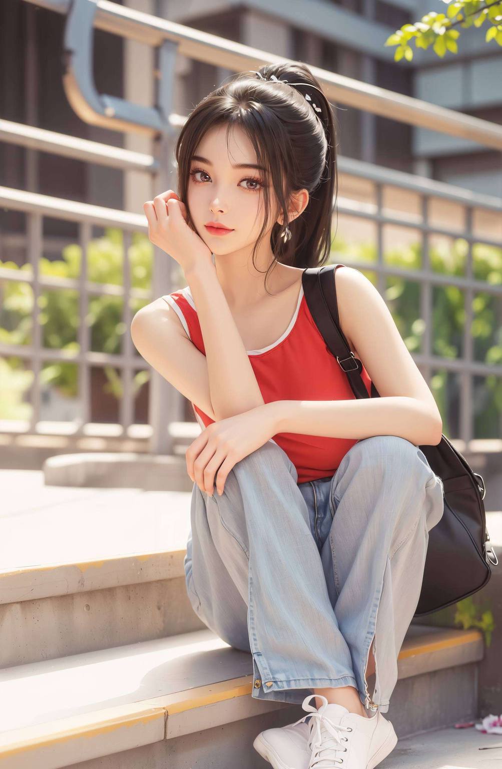 阮秀宁姚高分辨率国漫女生AI游戏壁纸电脑宽屏-皮皮兔动漫