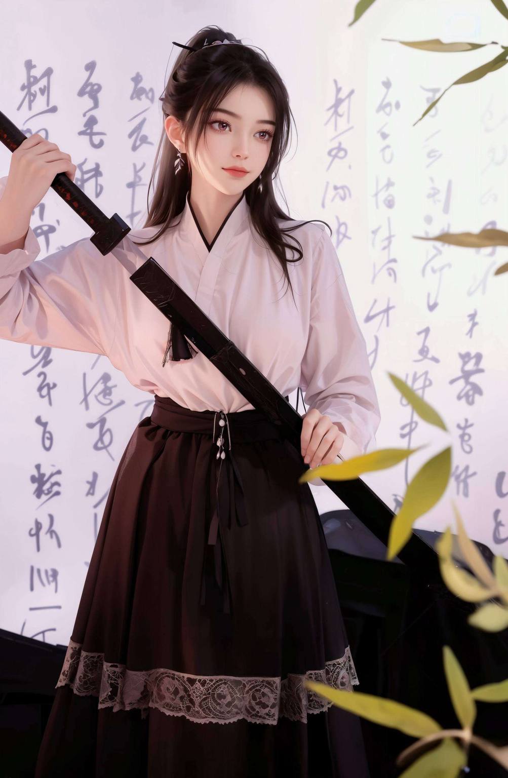 阮秀宁姚高分辨率国漫女生AI游戏壁纸电脑宽屏