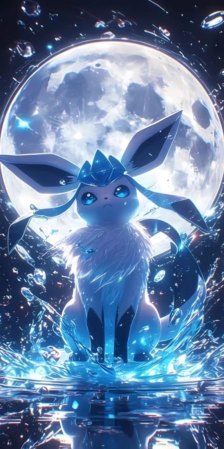 《宝可梦》伊布动漫5K手机壁纸