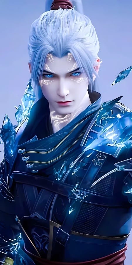 《斗破苍穹》萧炎5K手机壁纸