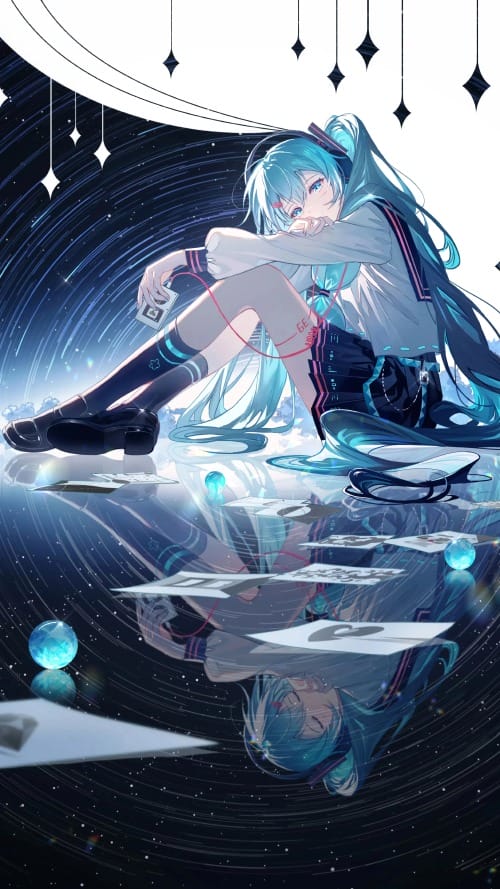 初音未来5K高清手机壁纸