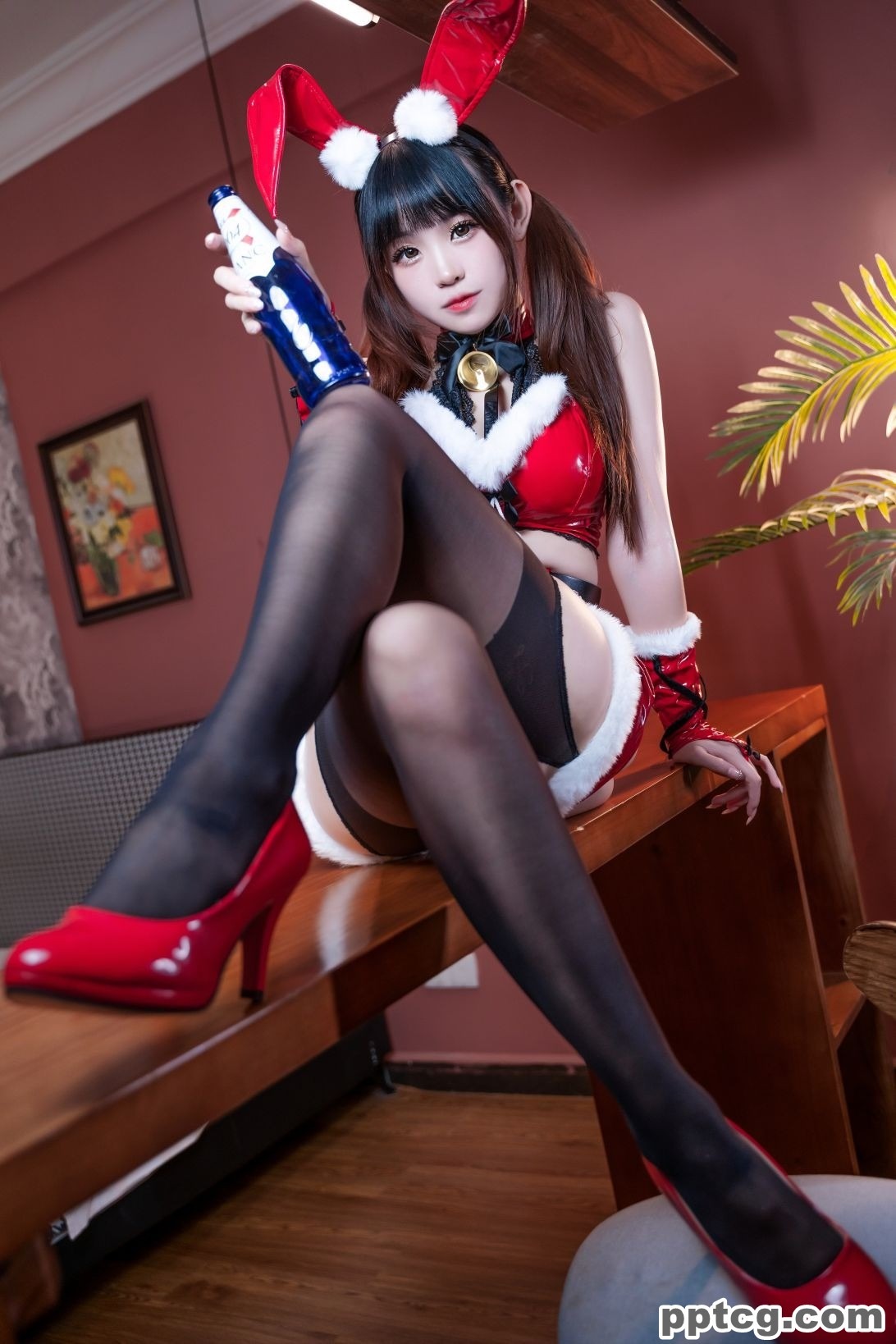 miko酱ww 圣诞兔兔