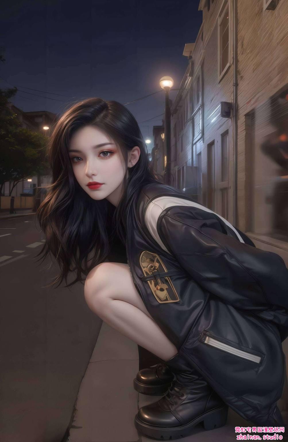 斗破苍穹彩鳞官方壁纸：ai绘画全屏各种姿势素材完美像素平板简洁壁纸