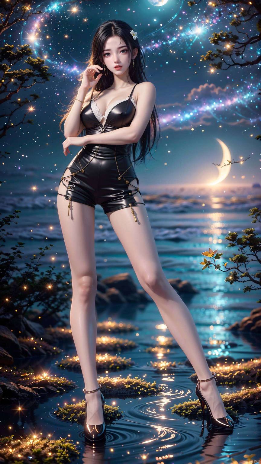 石昊与月婵高清壁纸：国漫女主AI绘画与古风表情素材精选