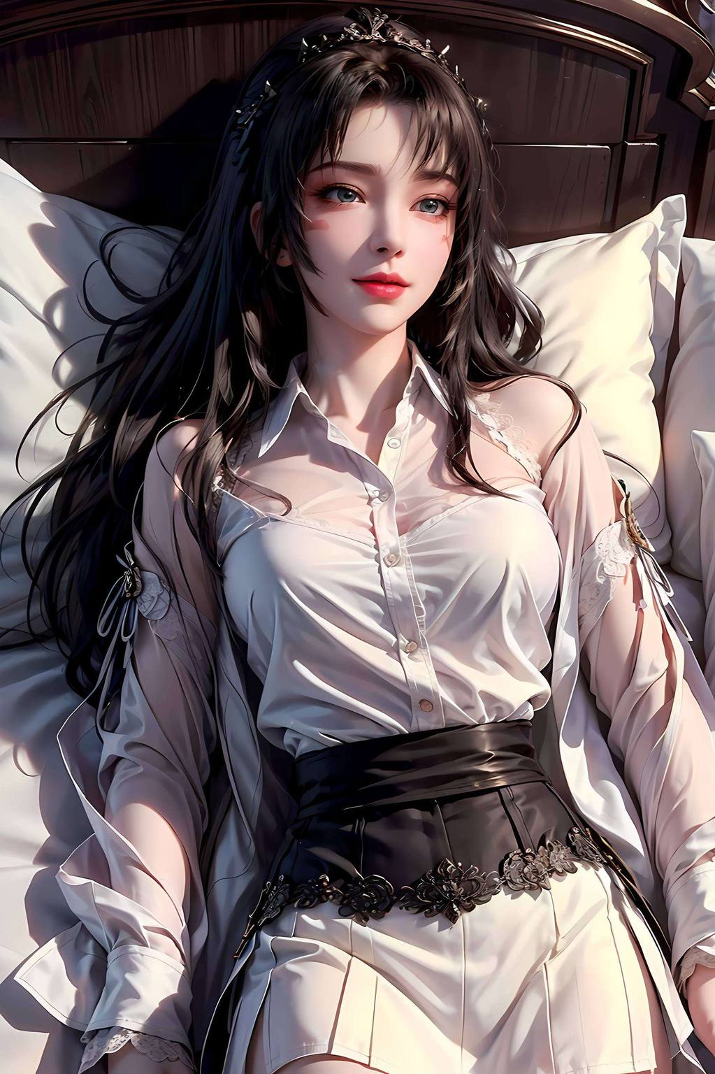 云上壁纸天狐仙子高清ai国漫免费壁纸分享苹果桌面主题