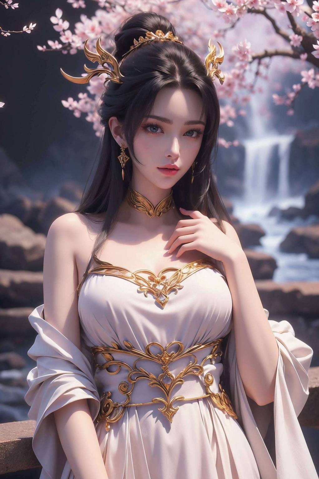 云上壁纸天狐仙子高清ai国漫免费壁纸分享苹果桌面主题