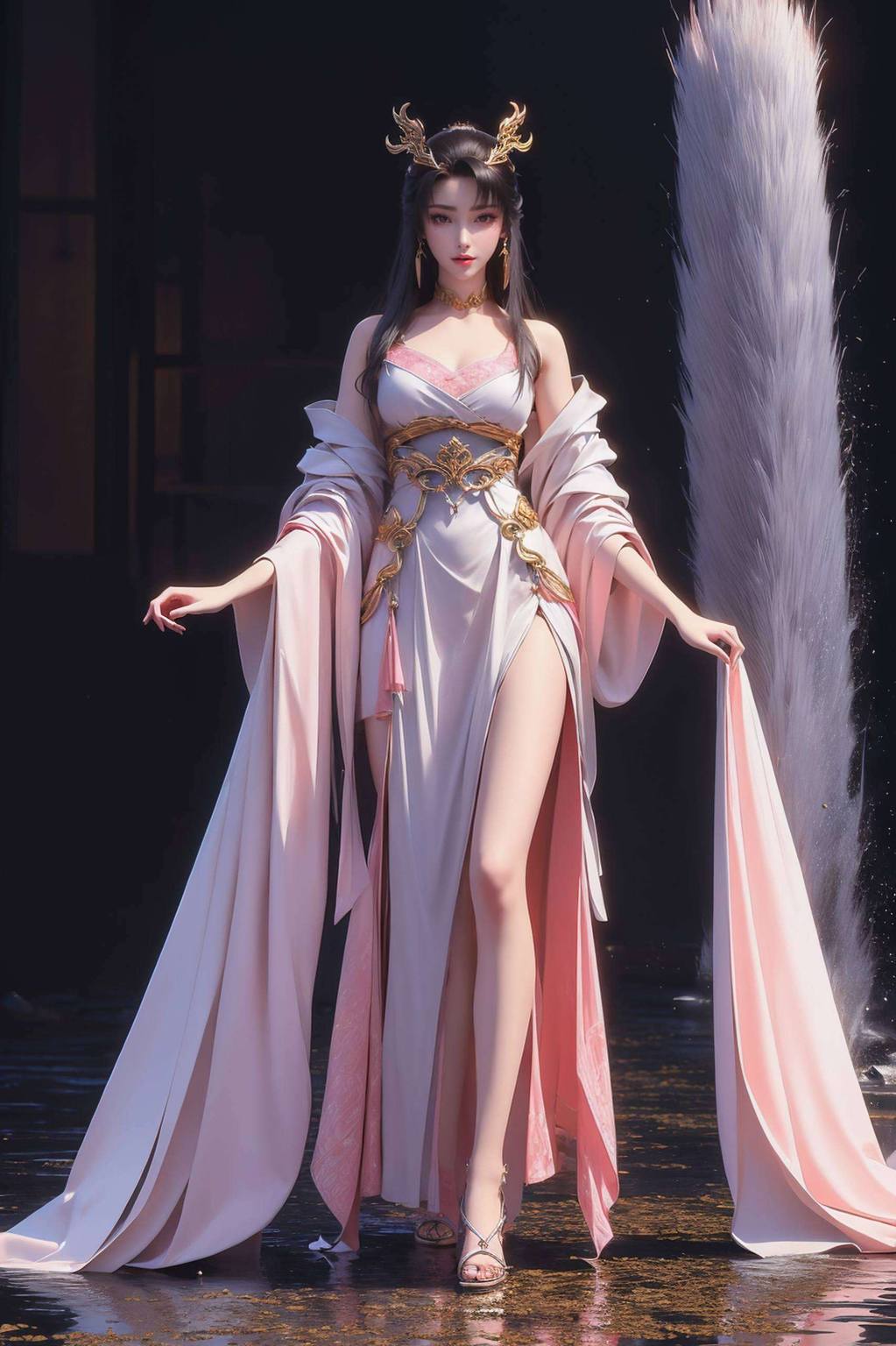 云上壁纸天狐仙子高清ai国漫免费壁纸分享苹果桌面主题