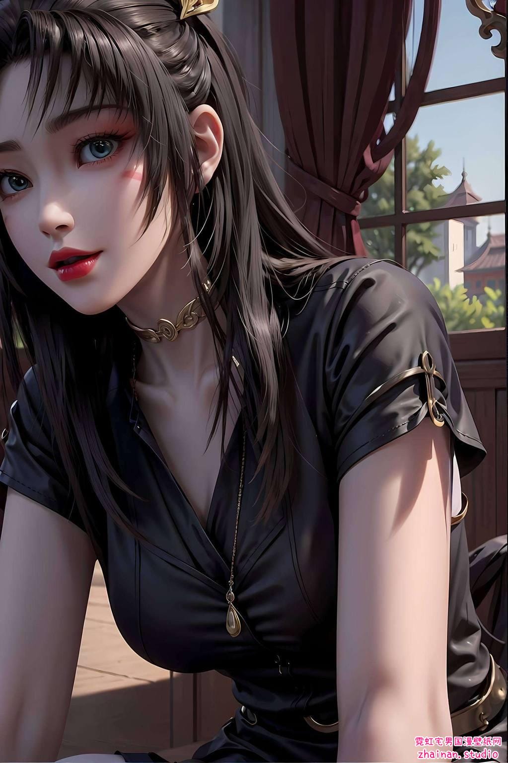 紫色免费壁纸秀手机墙纸：天狐仙子壁纸全部下载