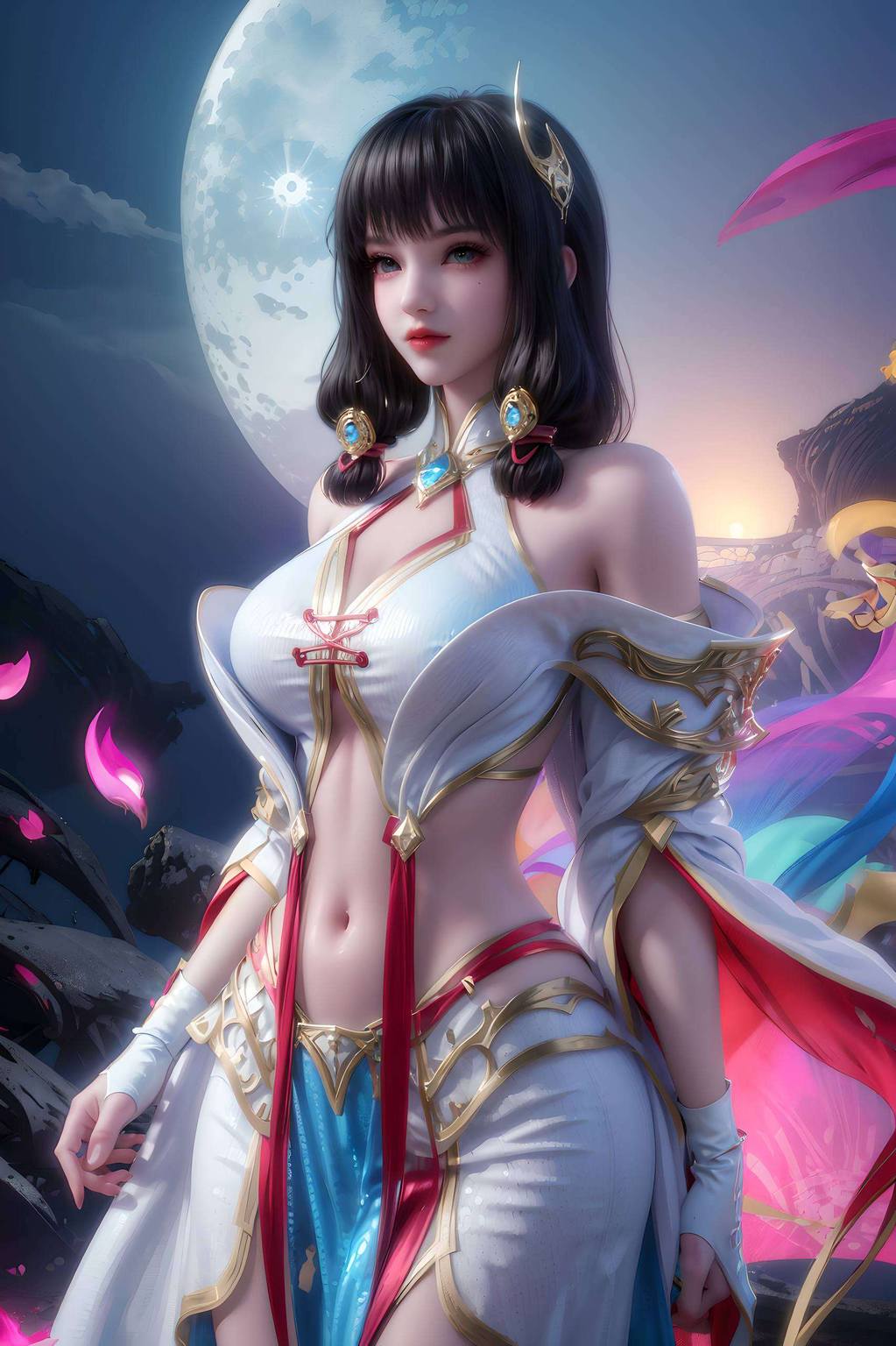 云落手机动漫壁纸超清4k：国漫女生AI游戏壁纸精选