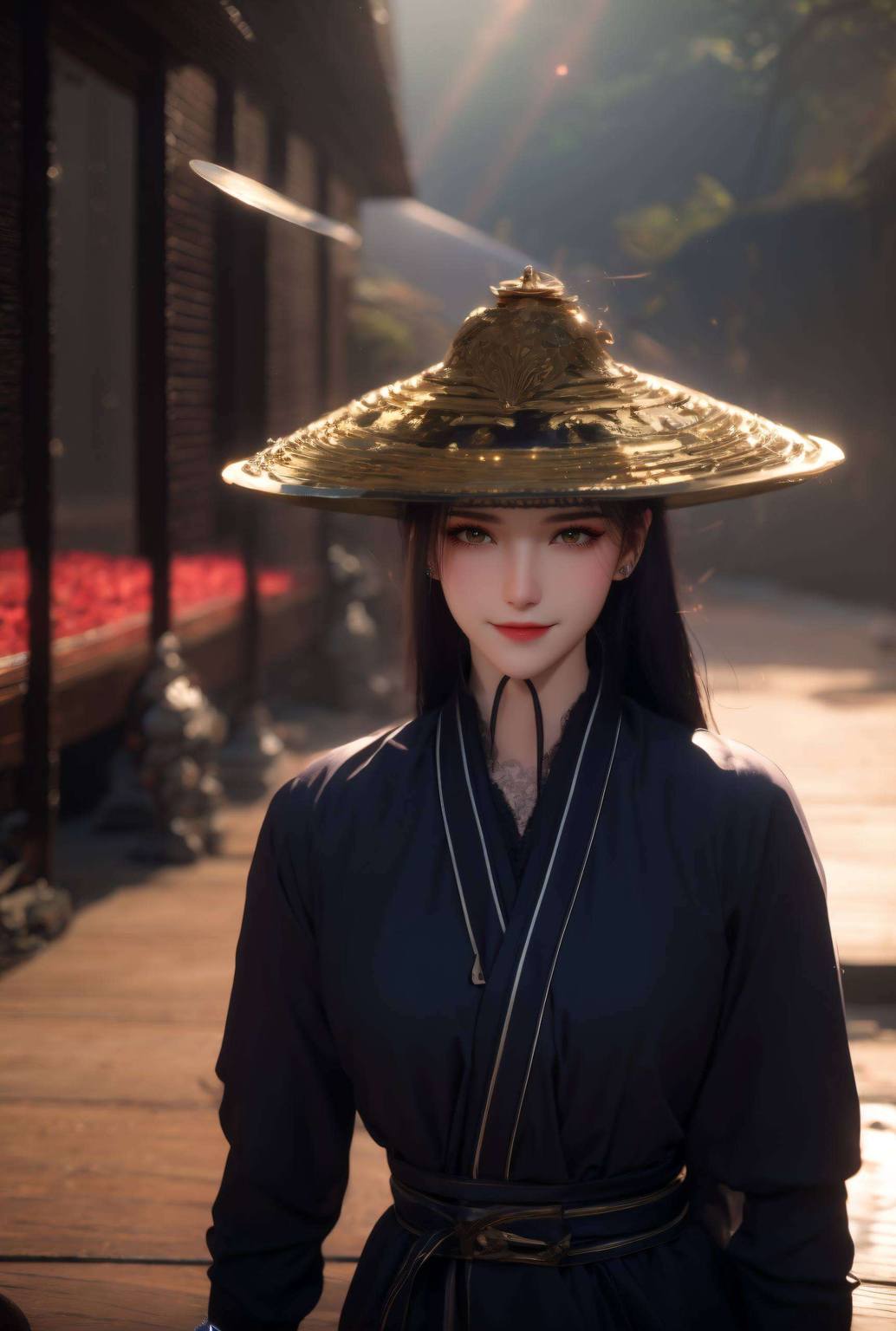 南宫夕儿精美AI绘画国漫女主免费PC背景图片