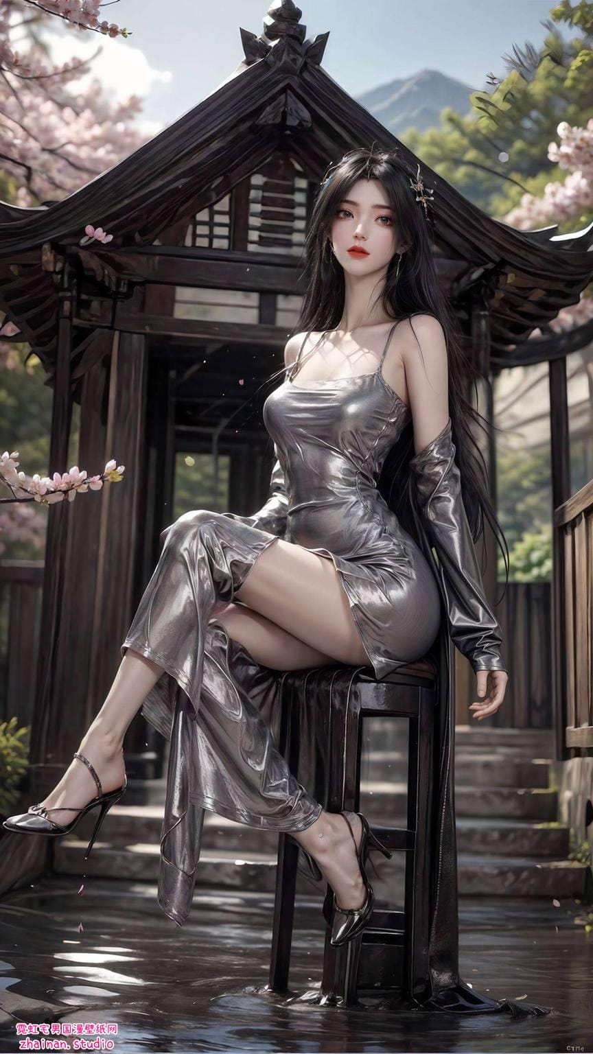 柳神壁纸高清同人：超精致国漫女生AI免费壁纸合集iPhone背景图片-皮皮兔动漫