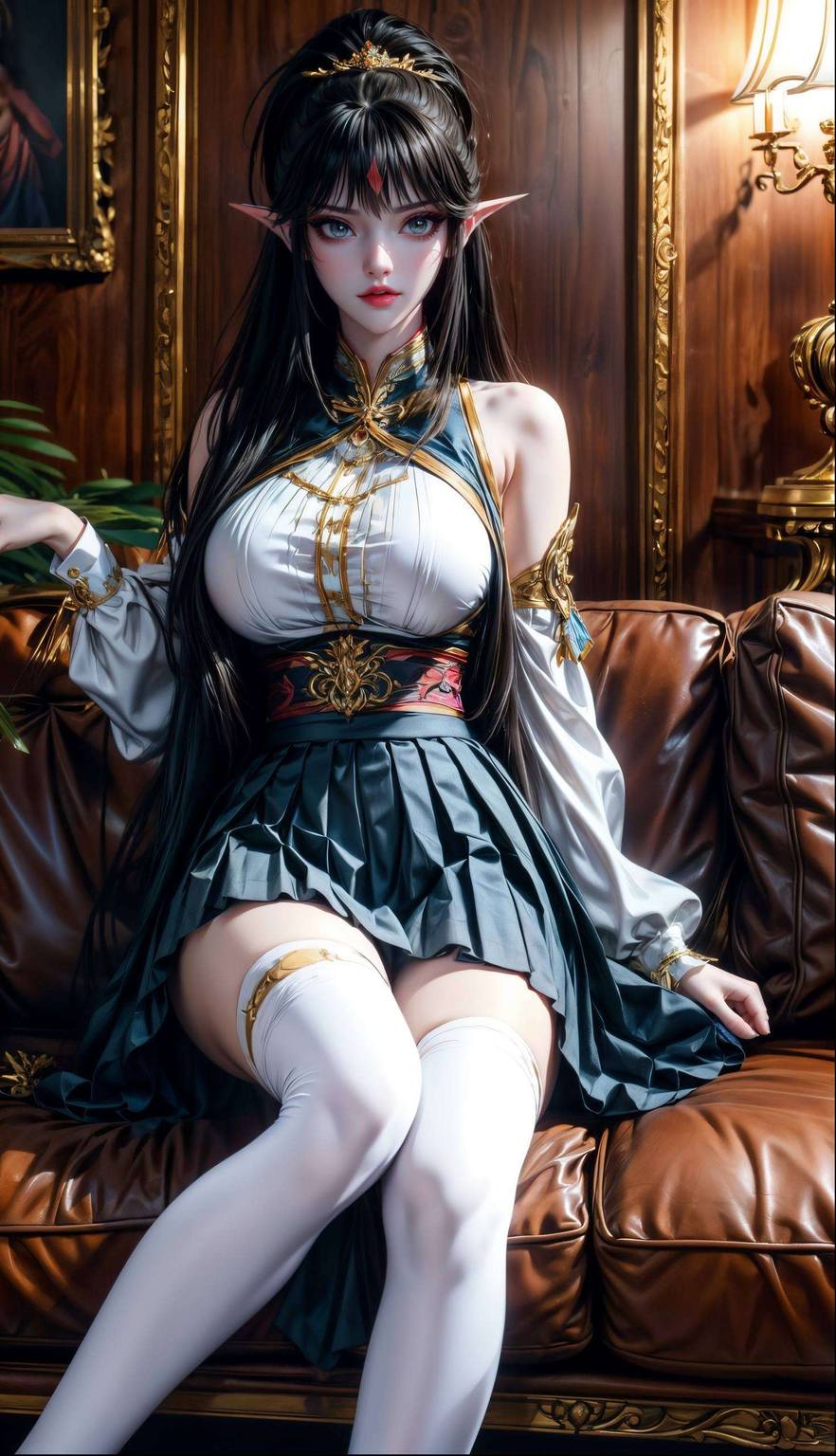 国漫女神凤清儿图集：护眼古风壁纸精选