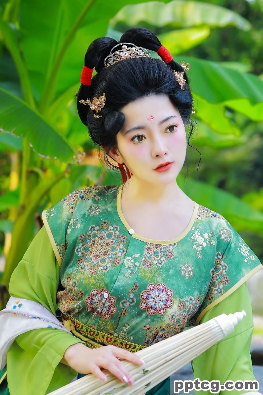 猫子 绿萝裙