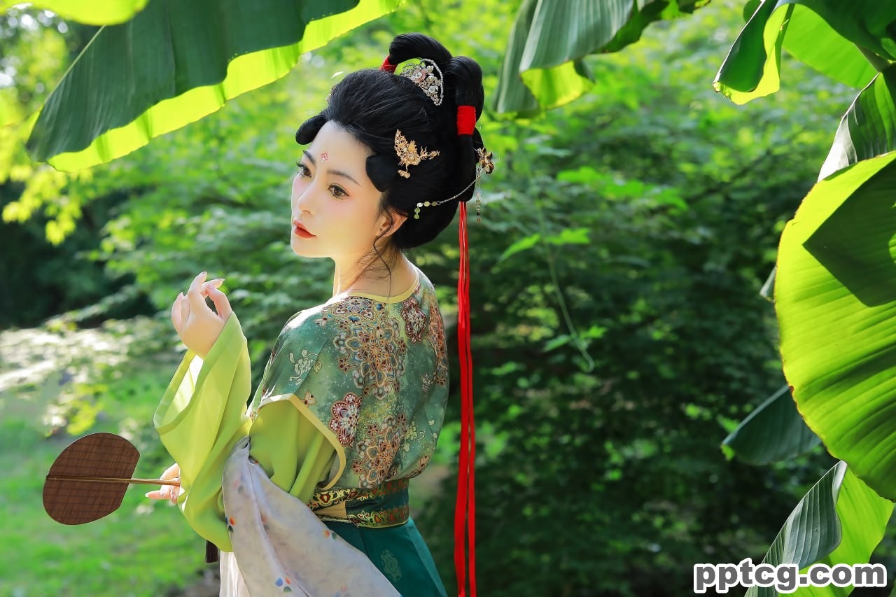 猫子 绿萝裙