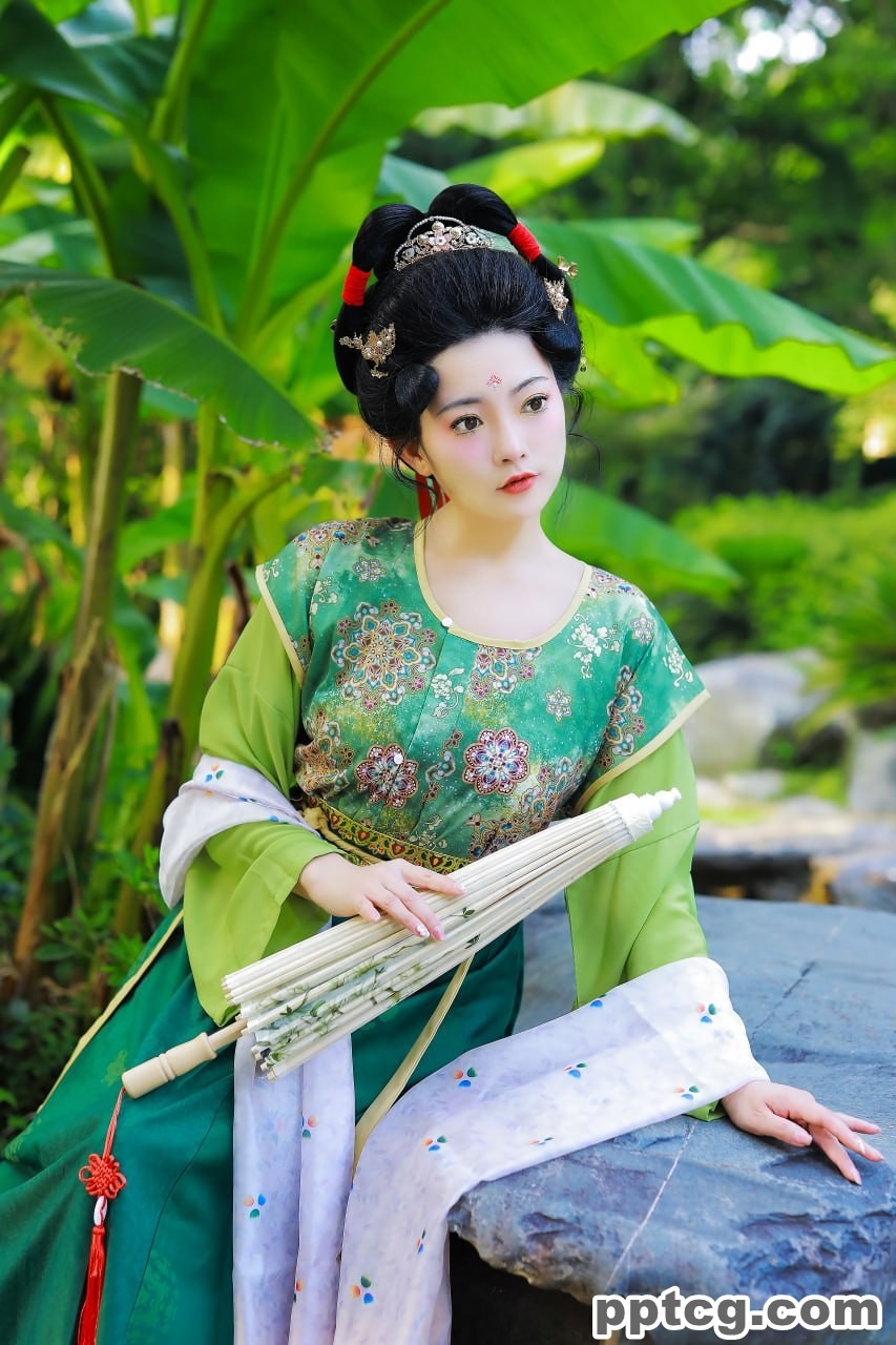 猫子 绿萝裙