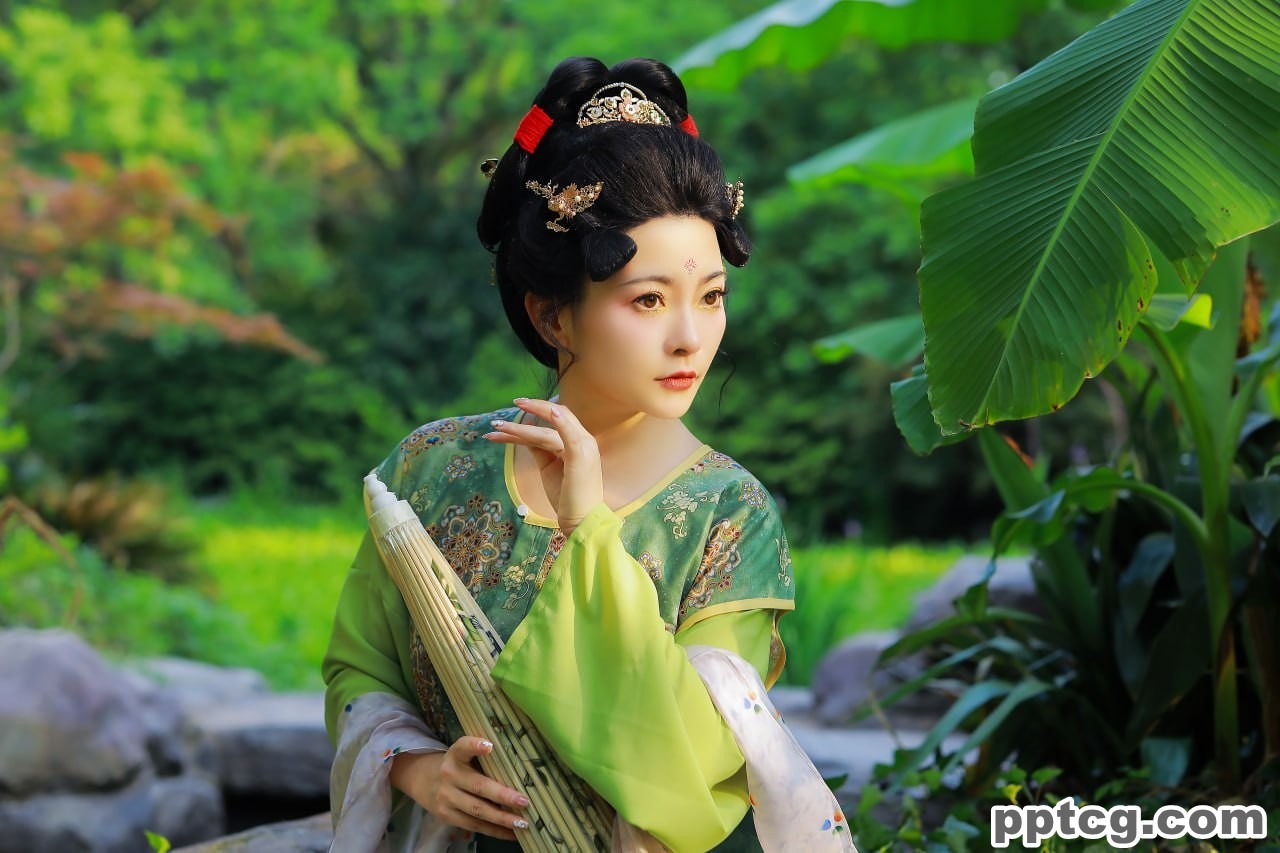 猫子 绿萝裙