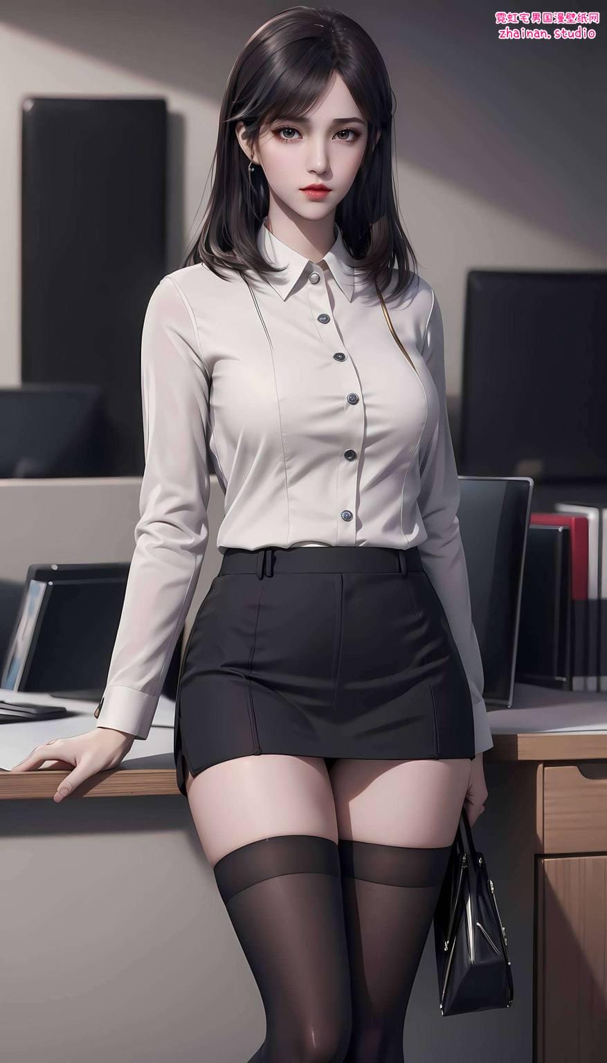 徐欣女神60帧超精致国漫女生ai护眼壁纸iphone桌面装饰图