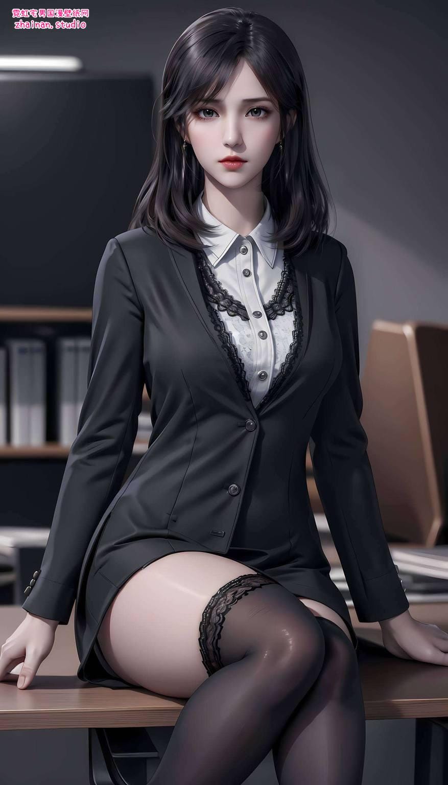 徐欣女神60帧超精致国漫女生ai护眼壁纸iphone桌面装饰图